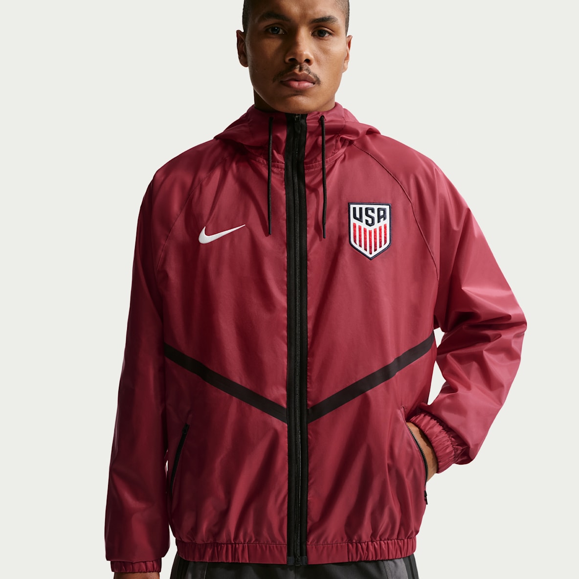 Red Jackets. Nike CA